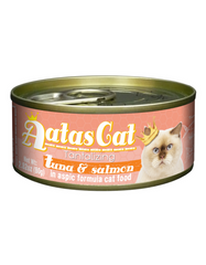 Aatas Cat Tantalizing Tuna & Salmon in Aspic Cat Wet Food 80g