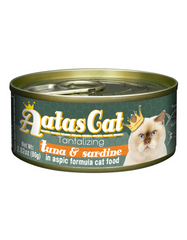 [TRIAL] Aatas Cat Tantalizing Tuna & Sardine in Aspic Cat Wet Food 80g