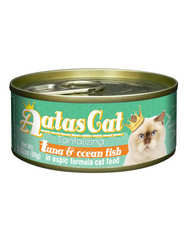 Aatas Cat Tantalizing Tuna & Ocean Fish in Aspic Cat Wet Food 80g