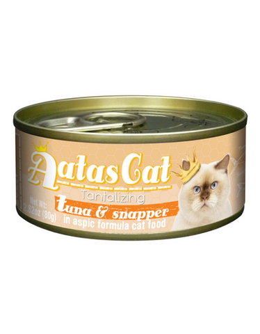 Aatas Cat Tantalizing Tuna & Snapper in Aspic Cat Wet Food 80g