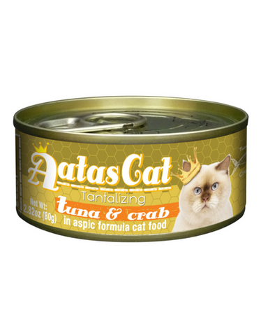 [TRIAL] Aatas Cat Tantalizing Tuna & Crab in Aspic Cat Wet Food 80g
