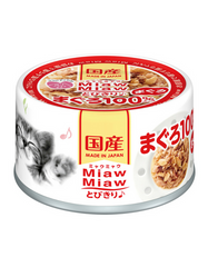 Aixia Miaw Miaw Tuna Canned Cat Food 60g