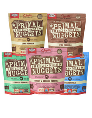 Any 4 Flavours for $159.90 Primal Freeze Dried Canine Dry Food 14oz [FOR DOGS]