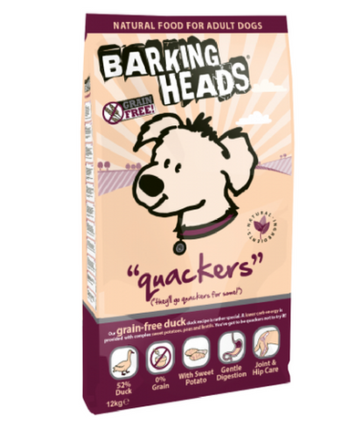 Barking Heads Quackers Grain Free Dry Dog Food