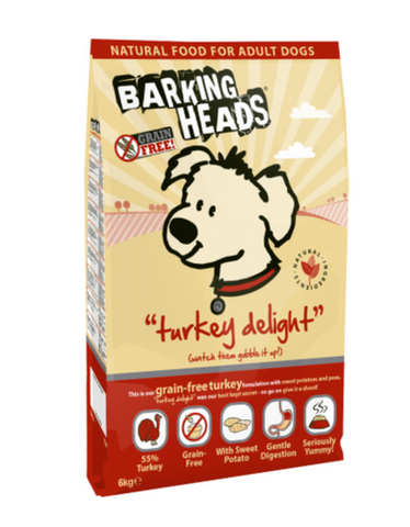 Barking Heads Turkey Delight Grain Free Dry Dog Food