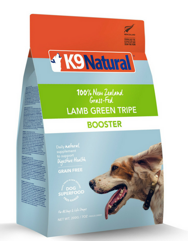 K9 Natural Freeze Dried Lamb Green Tripe Booster 200g