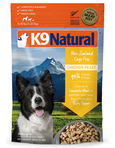 K9 Natural Freeze Dried Chicken Feast (3 Sizes)