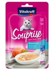 Vitakraft Cat Souprise Pure Salmon 4x20g