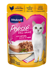 Vitakraft Cat Poesie Deli Sauce Chicken Fillet 85g