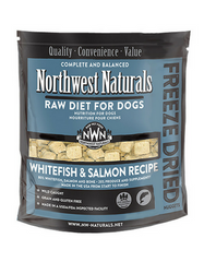 [4 FOR $150] Northwest Naturals Whitefish & Salmon Freeze Dried Raw Diet Dog Nuggets 12oz