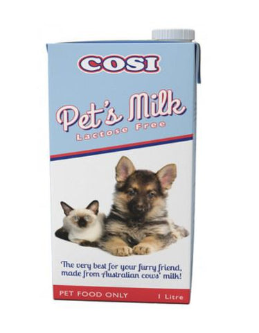 Cosi Lactose Free Pet's Milk 1L Pet Food | Perromart Online Pet Store Singapore