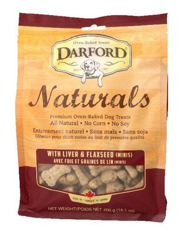 Darford Naturals Liver & Flaxseed MINIS Dog Treats | Perromart Online Pet Store Singapore
