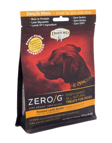 Darford Zero/G Roasted Lamb Dog Treat | Perromart Online Pet Store Singapore