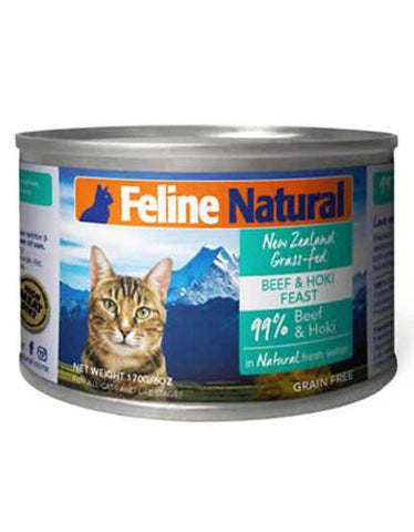 Feline Natural Beef & Hoki Canned Cat Food (2 Sizes) | Perromart Online Pet Store Singapore