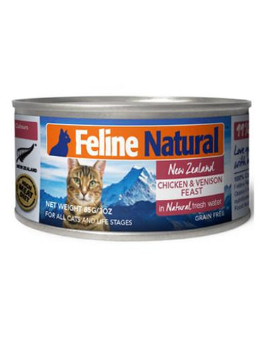 Feline Natural Chicken & Venison Canned Cat Food (2 Sizes) | Perromart Online Pet Store Singapore