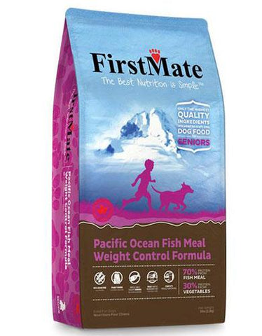 FirstMate Grain & Gluten Free, Pacific Ocean Fish Formula Dry Dog Food - Senior/Weight Control | Perromart Online Pet Store Singapore
