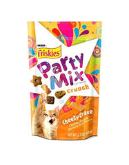 Friskies Party Mix Cheezy Craze Crunch Cat Treat 60g | Perromart Online Pet Store Singapore