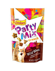 Friskies Party Mix Wild West Crunch Cat Treat 60g | Perromart Online Pet Store Singapore