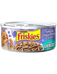 Friskies Turkey Cheese Cat Canned Food 156g | Perromart Online Pet Store Singapore