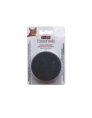 Le Salon Essentials Round Rubber Grooming Brush (3inch) | Perromart Online Pet Store Singapore