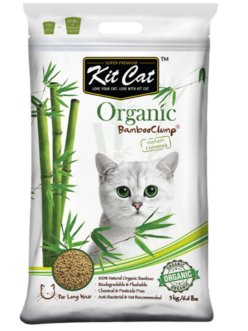 KitCat Organic BambooClump (Long Hair) 3 kg/11 kg