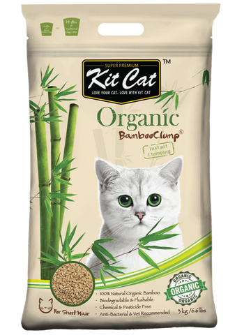 KitCat Organic BambooClump (Short Hair) 3 kg/11 kg