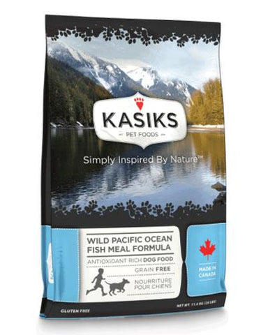 Kasiks Grain, Gluten & Potato Free, Wild Pacific Ocean Fish Dog Food | Perromart Online Pet Store Singapore