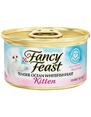 Fancy Feast Kitten Tender Ocean Whitefish Cat Canned Food 85g | Perromart Online Pet Store Singapore