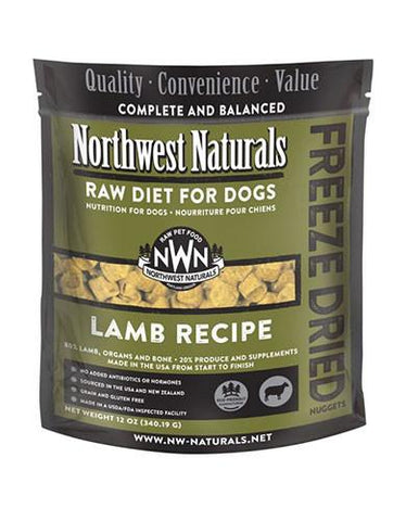 Northwest Naturals Lamb Freeze Dried Nuggets For Dogs | Perromart Online Pet Store Singapore