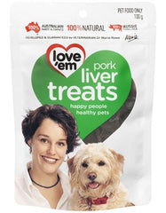 love 'em Pork Liver Treats for Dogs | Perromart Online Pet Store Singapore