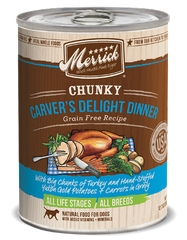 Merrick Chunky Carver's Delight Dinner - 360g | Perromart Online Pet Store Singapore