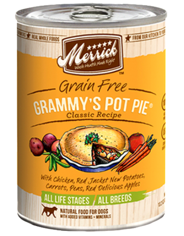 Merrick Grain Free Grammy's Pot Pie Recipe - 374g | Perromart Online Pet Store Singapore