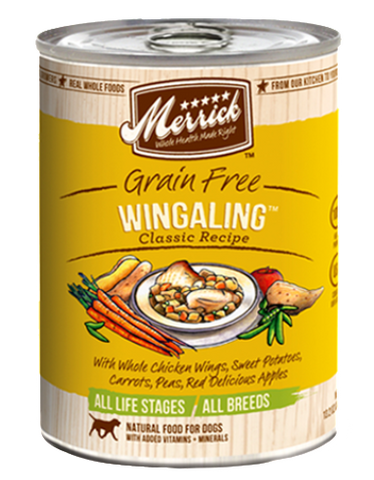 Merrick Grain Free Wingaling Recipe - 374g | Perromart Online Pet Store Singapore
