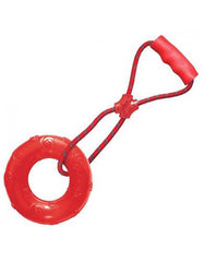 Kong Medium Squeezz Ring w/Handle Dog Toy | Perromart Online Pet Store Singapore