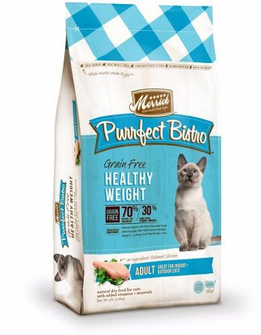 Merrick Purrfect Bistro Grain Free Healthy Weight Maintenance Dry Cat Food | Perromart Online Store Singapore