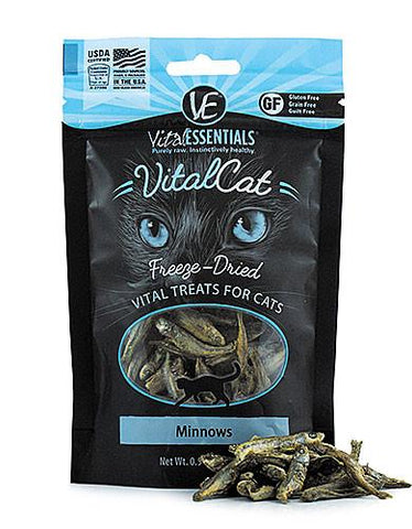Vital Essentials Freeze Dried Minnows Cat Treat | Perromart Online Pet Store Singapore