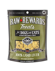 Northwest Naturals Raw Rewards Freeze Dried Lamb Liver Treats for Dogs | Perromart Online Pet Store Singapore