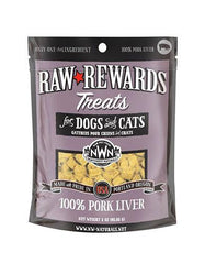 Northwest Naturals Raw Rewards Freeze Dried Pork Liver Treats for Dogs | Perromart Online Pet Store Singapore