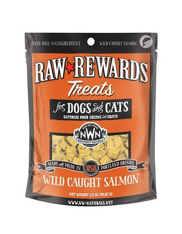 Northwest Naturals Raw Rewards Freeze Dried Wild Caught Salmon Treats for Dogs | Perromart Online Pet Store Singapore