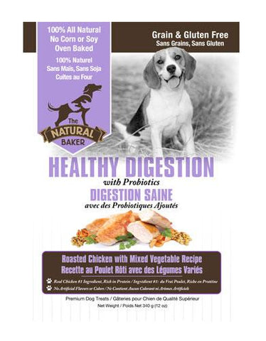 Naturals Baker Healthy Digestion Dog Treats | Perromart Online Pet Store Singapore