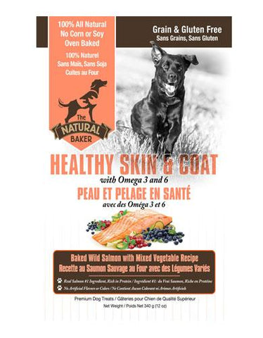 Naturals Baker Healthy Skin & Coat Dog Treats | Perromart Online Pet Store Singapore