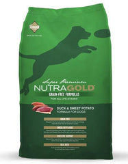 NutraGold Grain Free Duck & Sweet Potato Dry Dog Food | Perromart Online Pet Store Singapore