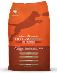 NutraGold Grain Free Turkey & Sweet Potato Dry Dog Food | Perromart Online Pet Store Singapore