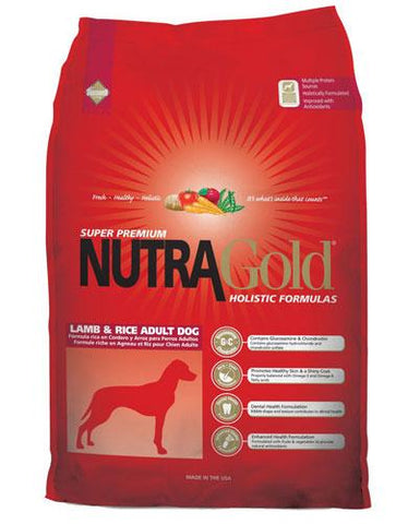 NutraGold Holistic Lamb & Rice Dry Dog Food (2 Sizes)