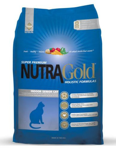 NutraGold Holistic Indoor Senior Cat 3kg | Perromart Online Pet Store Singapore