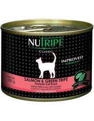 Nutripe Classic Salmon & Green Tripe with GLM Cat Wet Food | Perromart Online Pet Store Singapore