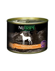Nutripe Exotic Kangaroo & Green Tripe Dog w Berries 175g | Perromart Online Pet Store Singapore