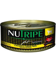 Nutripe Fit Chicken & Green Tripe with CoQ10 Cat Wet Food | Perromart Online Pet Store Singapore