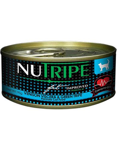 Nutripe Fit Venison & Green Tripe with CoQ10 Cat Wet Food | Perromart Online Pet Store Singapore
