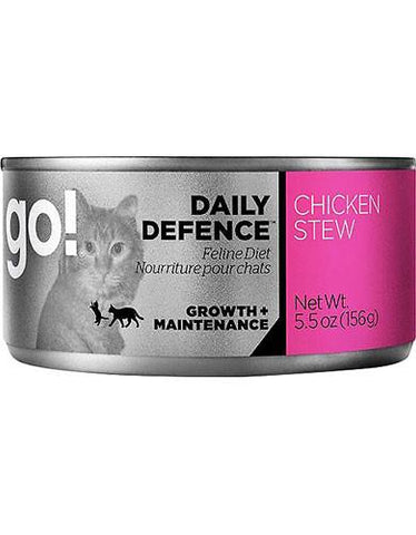 Petcurean Go! Daily Defence Chicken Stew Canned Cat Food | Perromart Online Pet Store Singapore